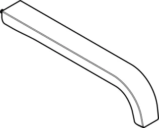 Hansgrohe Auslauf komplett Axor Citterio E chrom, 92336000 92336000