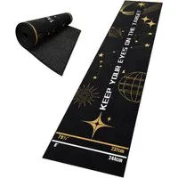 relaxdays Dartmatte Dartteppich mit Abwurfline, 5