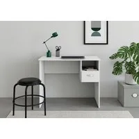 VOGL Möbelfabrik Schreibtisch Flo, Schülerschreibtisch auch mit Tastaturauszug erhältlich, Breite 91 cm