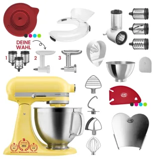 KitchenAid 4,8 Liter KSM195 Spar-Set mit Gemüseschneider &...