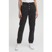 OXMO Chinohose OXCobie Stoffhose mit Paperbag-Bund