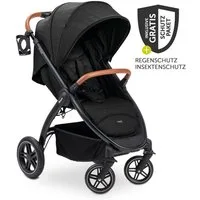Hauck Kinder-Buggy UpTown - XXL - Melange Black, Sportwagen mit Liegefunktion & Einhand-Faltung inkl. Zubehör bis 22 kg