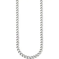 Bruno Banani Edelstahlkette Schmuck Geschenk Halskette Panzerkette Silber