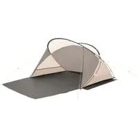 Strandmuschel Shell, Zelt grau/beige, UV-Schutz 50+