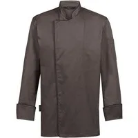 GREIFF Kochjacke Greiff GASTRO-MODA Cuisine Herren Kochjacke Paspelierung Taupe