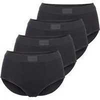 sloggi Slip Double Comfort T Maxi Slips (Set) breiter und weicher Bund, Frottee-Zwickel