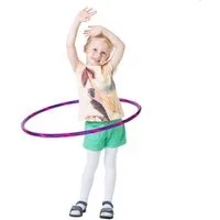 Hoopomania Hula-Hoop-Reifen Glamour Kinder Hula Hoop, Ø70cm, Violett-Pink