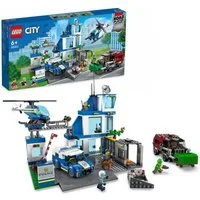 LEGO® Polizeistation (60316), LEGO® City Konstruktionsspielsteine, (668 St)
