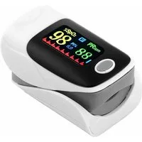 Bolwins Pulsoximeter H20C Finger Pulsoximeter Sauerstoff Puls Blut Messgerät SpO2 Oximeter, Finger Pulsoximeter Set, SpO2- und Puls-Messung, 24h Herzfrequenzmonitor
