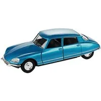 Welly Modellauto CITROEN 1973 DS23 Modellauto Metall Modell Auto 32 (Blau-Metallic), Spielzeugauto WELLY Kinder Geschenk