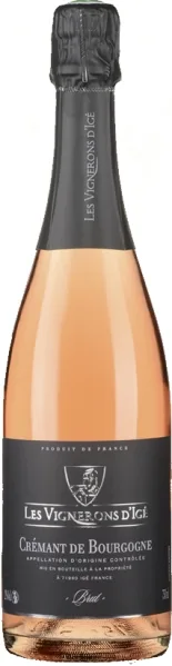 Les Vignerons d Ige Cremant de Bougogne Brut Rose