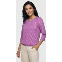 Olsen Tunikashirt Shirt mit femininem Tunika-Ausschnitt