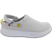 Joya Joya Ace ESD W White, Damenclog, Glattleder / Textil, Senso-Sohle JY02 Clog