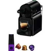 NESPRESSO Kapselmaschine Inissia EN 80.B von DeLonghi, Black, inkl. Willkommenspaket mit 7 Kapseln