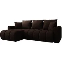 Luxusbetten24 Schlafsofa Designer Sofa Giulio L, mit Stauraum und Schlaffunktion