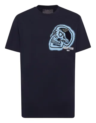 T-Shirt Rundhalsausschnitt Ss Skull