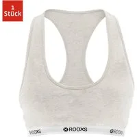 ROOXS Bustier Damen Soft BH Bustier (1-tlg) Baumwolle Racerback BH für Yoga und Freizeit