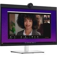 P2724DEB Videokonferenzmonitor, LED-Monitor 68.5 cm (27 Zoll), schwarz/silber, QHD, IPS, 2K-Webcam
