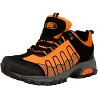 GUGGEN Mountain Damen Trekkingschuhe Wanderschuhe Walkingschuhe Outdoorschuhe T002v2 Wanderschuh Wasserabweisend, Verstärkte Schuhspitze, Softshell und Leder Mix
