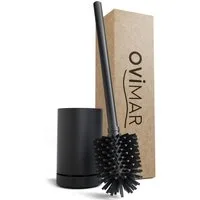 ovimar WC-Reinigungsbürste, (1-tlg), aus Edelstahl in Schwarz zur
