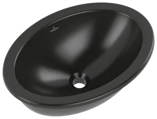 Villeroy & Boch Unterbauwaschtisch Loop&Friends 485x325mm ov ohne Überlauf Aussenseite glasiert Pur 4A5401R7