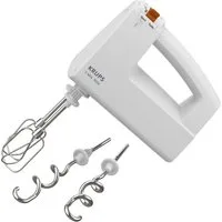 Krups Handmixer 3 MIX 7000, 500 W, Turbo-& Auswurftaste, Schneebesen & Knethaken aus Edelstahl, F60814