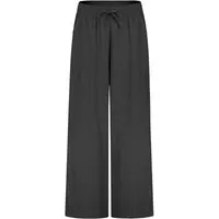 SUBLEVEL Culotte Damen Viskose Sommer Hose weites Bein Knöchelhoch