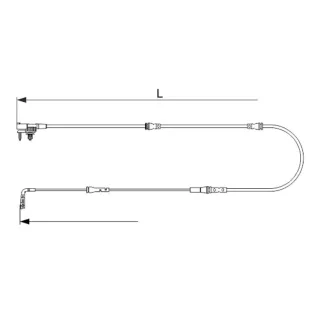 Bosch Warnkontakt f?r Bremsbel?ge Jaguar F-Pace Land Rover Range