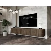 MOEBLINE Lowboard Hängender TV Lowboard AZILLO 215 eiche barock