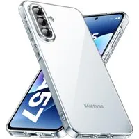 CLM-Tech Handyhülle Transparent für Samsung Galaxy A57 5G 6,7, TPU Gummi, Kratzfest, stoßsicher, schmutzabweisend