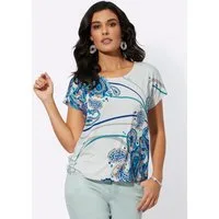 creation L T-Shirt Druck-Shirt Kurzarm