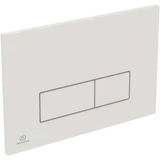 Ideal Standard Oleas WC-Betätigungsplatte R0119AC 234x8,5x154mm, pneumatisch, weiß