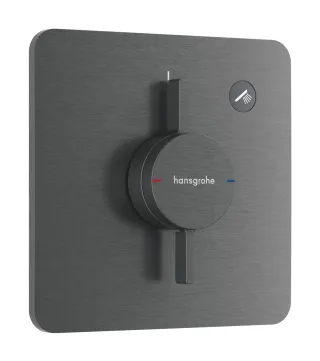Hansgrohe Mischer Unterputz 1 Verbraucher DuoTurn Q Brushed Black Chrome,75614340 75614340