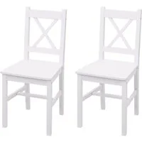 MCW Esszimmerstuhl MCW-F77-E (Set, 2 St), 2er-Set, Stabile Konstruktion, Landhausstil