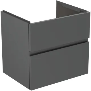Ideal Standard Möbelwaschtischunterschrank Finesse 580x440x540mm 2 Auszüge Anthrazit matt, E3715Y2 E3715Y2