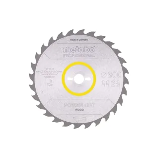 Metabo Sägeblatt power cut wood professional 300x2,8/1,8x30, Z28 WZ 15° - 628014000