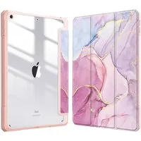 Fintie Tablet-Hülle Hybrid Hülle für 10.2 Zoll iPad 9. Gen 2021/8. Gen 2020/7. Gen 2019, mit Stifthalter - Stoßfeste Schutzhülle mit transparenter Hartschale