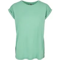 URBAN CLASSICS Kurzarmshirt Urban Classics Damen Ladies Extended Shoulder Tee (1-tlg)