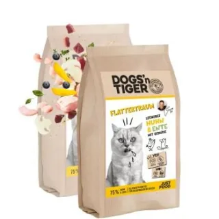 Dogs'n Tiger FlattertraumHuhn & Ente 2x10 kg