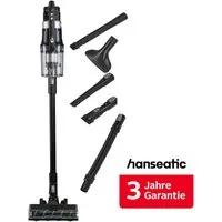 Hanseatic Akku-Hand-und Stielstaubsauger HVS450BMC Akku Staubsauger, LED Beleuchtung, HEPA H12 Filter, 450 W, beutellos, inkl. 3 Jahre Herstellergarantie