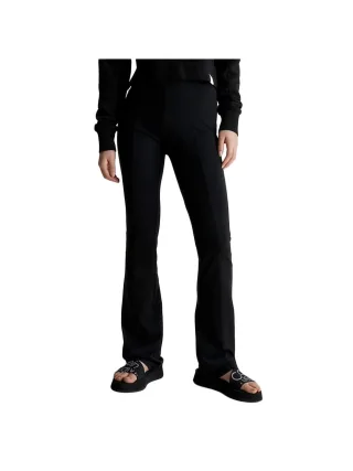 Calvin Klein Damen Leggings Evase Jersey Milano
