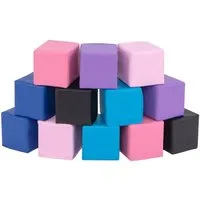 COSTWAY Spielbausteine, (12 St), Schaumstoff Softbausteine für kinder