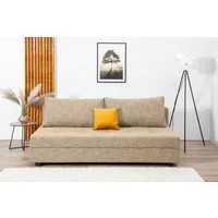 COLLECTION AB Schlafsofa Daria, B: 194 cm, Liegel. 147x194 cm, Bettfunktion, Bettkasten & 1 Zierkissen, Federkern