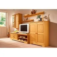 OTTO home Wohnwand, (Set, 4-St), Set aus: 2 Hängeschränken, Lowboard und Kommode