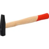 TRIZERATOP Hammer Schlosserhammer 100g mit Holzstiel lackiert