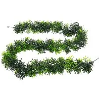 Kunstgirlande Buchsbaumgirlande 180cm PM künstliche Buchsgirlande Buchsbaum, Seidenblumen Roß, Höhe 180,00 cm