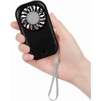 Minicloss Handventilator Mini Handventilator, USB-C Wiederaufladbar Taschenventilator, Ultraleicht und tragbar, für Reise & Unterwegs, Make-up