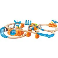 Hape Spielzeug-Eisenbahn Zugset - Mars-Erkundung, (48-tlg), mit Licht und Sound