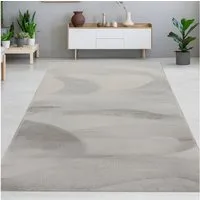 Carpetia Fellteppich Kunstfell Hasenfell-Optik, rechteckig, Höhe: 10 mm, seidig weich & flauschig mit dichter Kurzflorstruktur