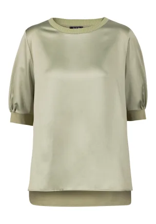 tuzzi - T-Shirt ESSENTIALS mit Satinfinish aloe vera - Gr. - 40